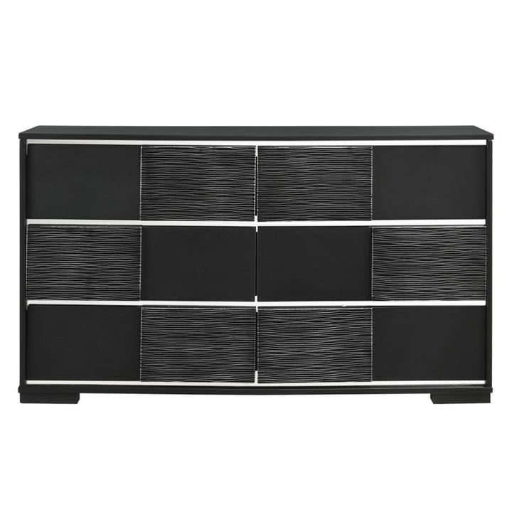 Blacktoft 6-drawer Dresser Black_8