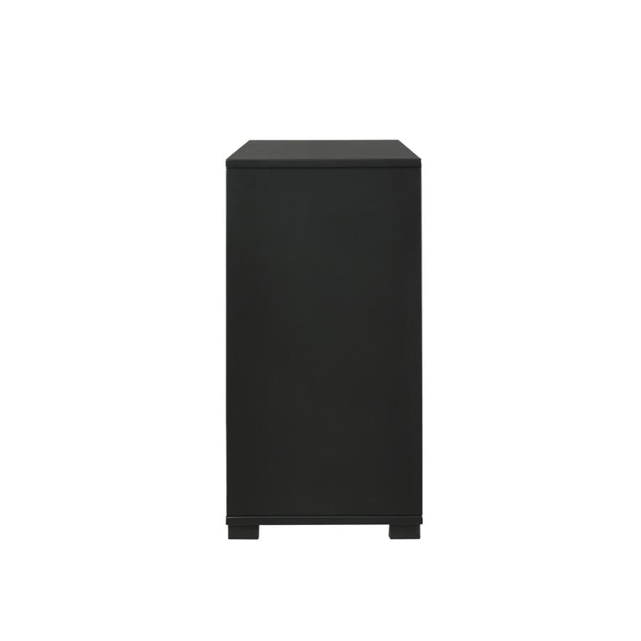Blacktoft 6-drawer Dresser Black_10