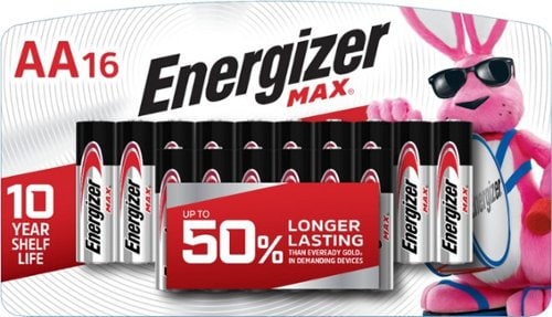 Energizer - MAX AA Batteries (16 Pack), Double A Alkaline Batteries_0