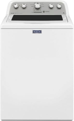 Maytag - 4.3 Cu. Ft. High Efficiency Top Load Washer with Optimal Dispensers - White_0