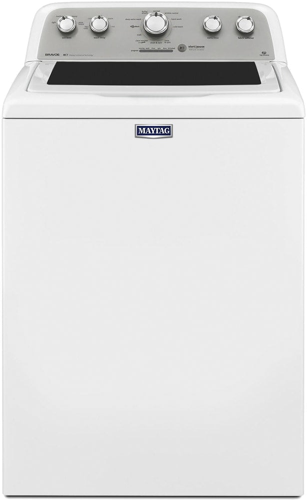 Maytag - 4.3 Cu. Ft. High Efficiency Top Load Washer with Optimal Dispensers - White_1