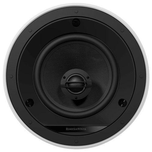 Bowers & Wilkins - CI600 Series 6" In-Ceiling Speakers with Glass Fiber Midbass- Paintable White (Pair) - White_0