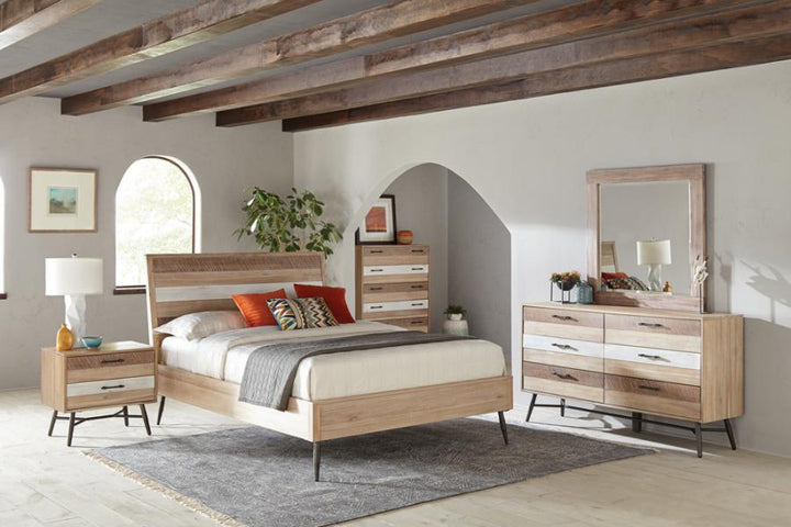 Marlow 5-piece Queen Bedroom Set Rough Sawn Multi_2