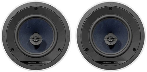 Bowers & Wilkins - CCM 683 8" 2-Way In-Ceiling Speakers (Pair) - Black_0