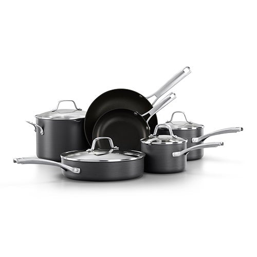 Classic 10pc Hard-Anodized Nonstick Cookware Set_0