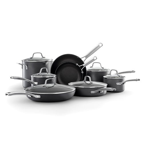 Classic 14pc Hard-Anodized Nonstick Cookware Set_0