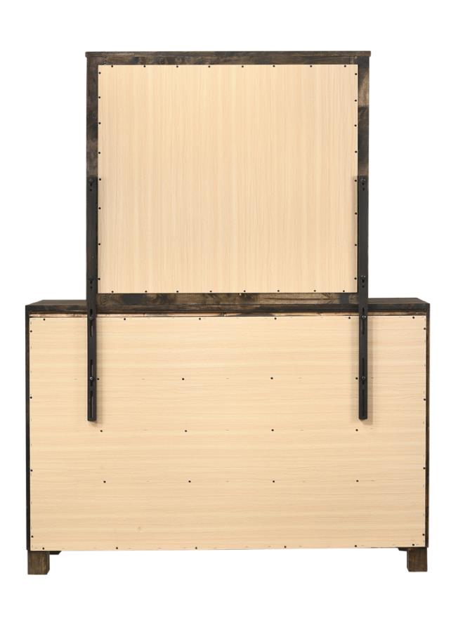 Woodmont 8-drawer Dresser Rustic Golden Brown_4