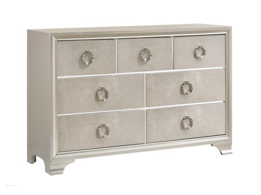 Salford 7-drawer Dresser Metallic Sterling_1