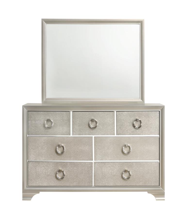 Salford 7-drawer Dresser Metallic Sterling_14