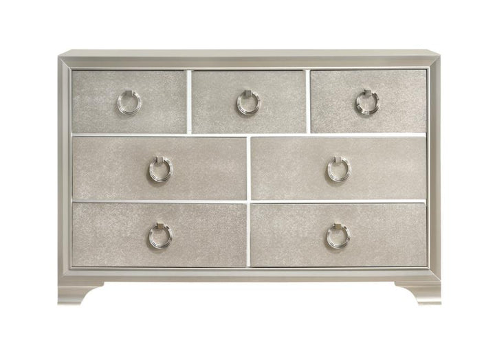 Salford 7-drawer Dresser Metallic Sterling_9