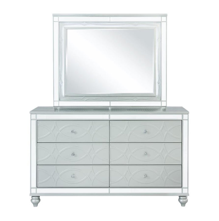 Gunnison 6-drawer Dresser Silver Metallic_7