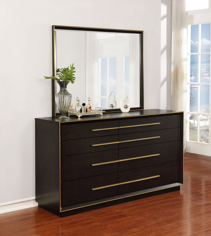Durango 8-drawer Dresser with Mirror Smoked Peppercorn_1
