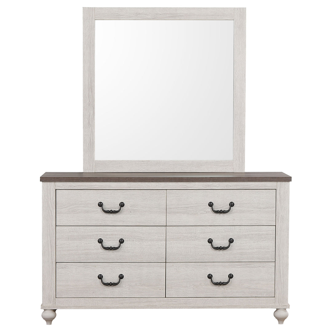 Stillwood 6-drawer Dresser with Mirror Vintage Linen_2