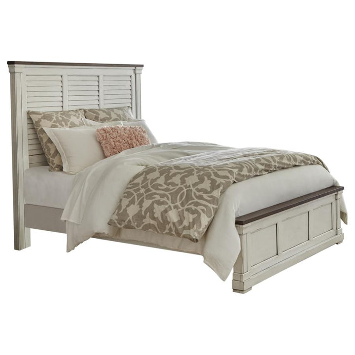 Hillcrest Eastern King Panel Bed White_0