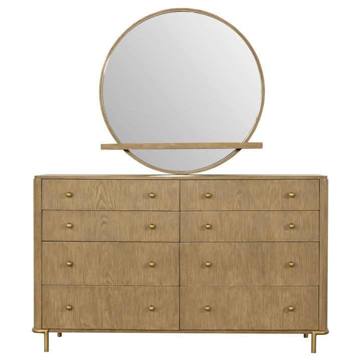 Arini 8-drawer Dresser with Mirror Sand Wash_2