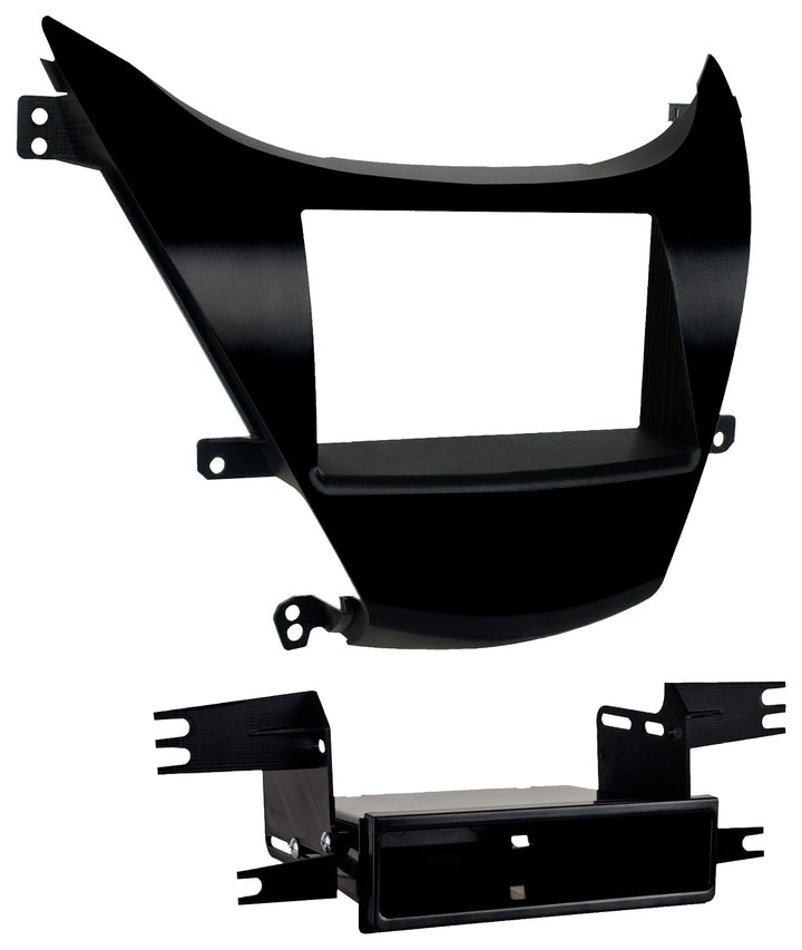 Metra - Dash Kit for Select 2011-2013 Hyundai Elantra - Black_1