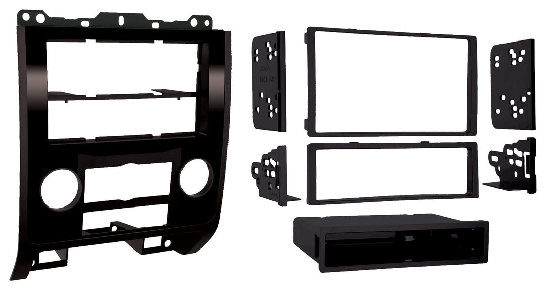 Metra - Installation Kit for Select 2008 and Later Ford Escape, Mazda Tribute and Mercury Mariner Vehicles - Black_1