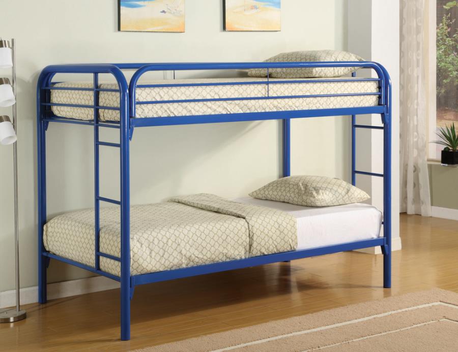 Morgan Twin over Twin Bunk Bed Blue_0