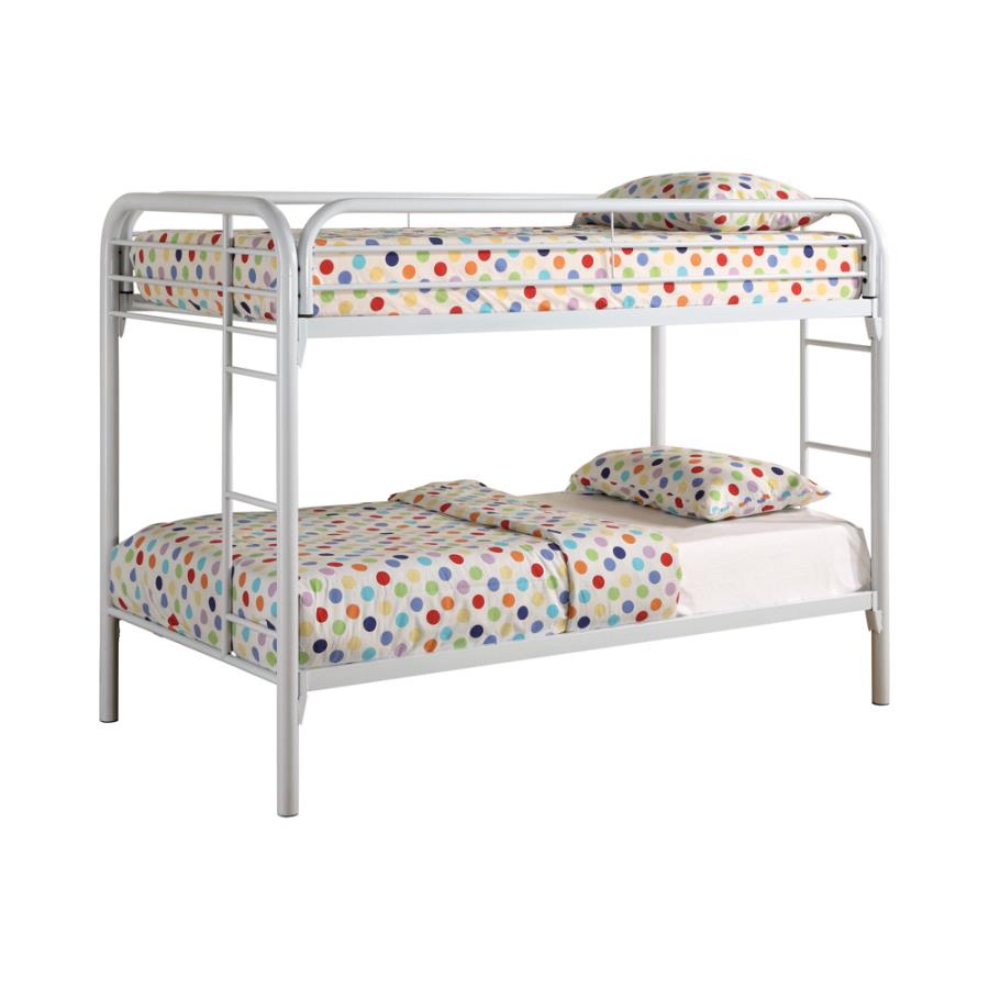 Morgan Twin over Twin Bunk Bed White_1