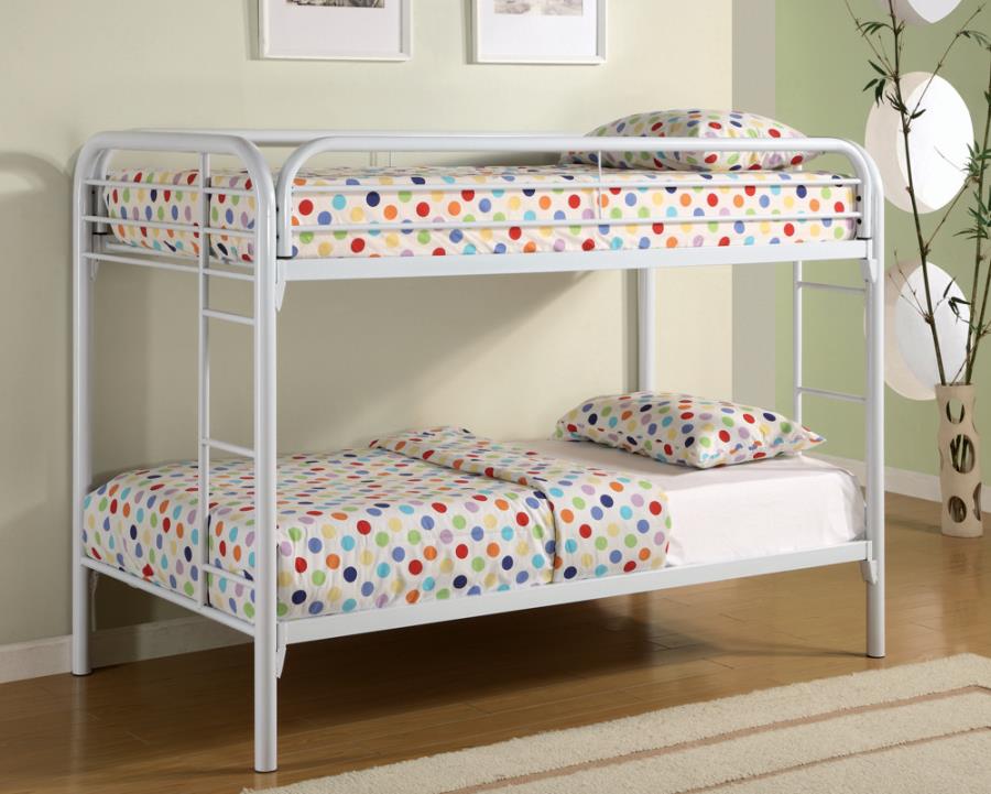 Morgan Twin over Twin Bunk Bed White_0
