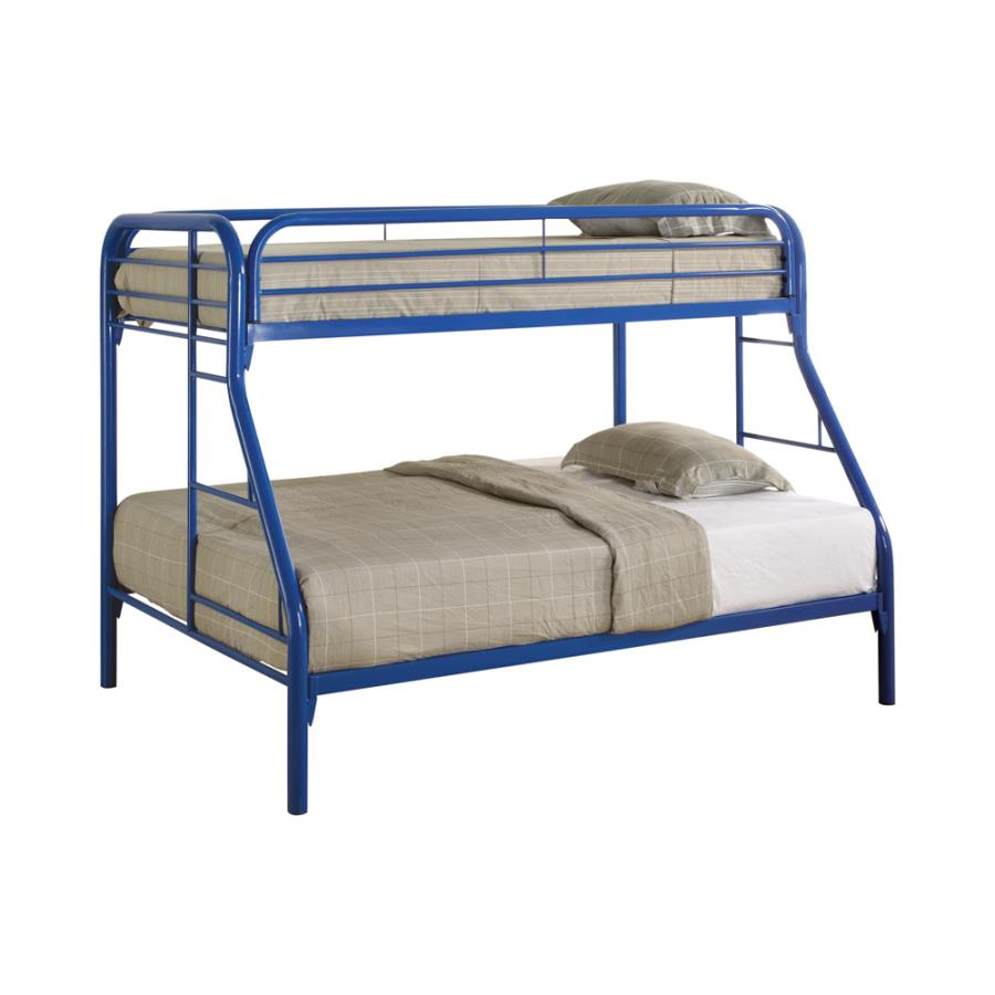 Morgan Twin over Full Bunk Bed Blue_1
