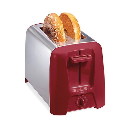 2 Slice Toaster w/ Extra-Wide Slots Red_0