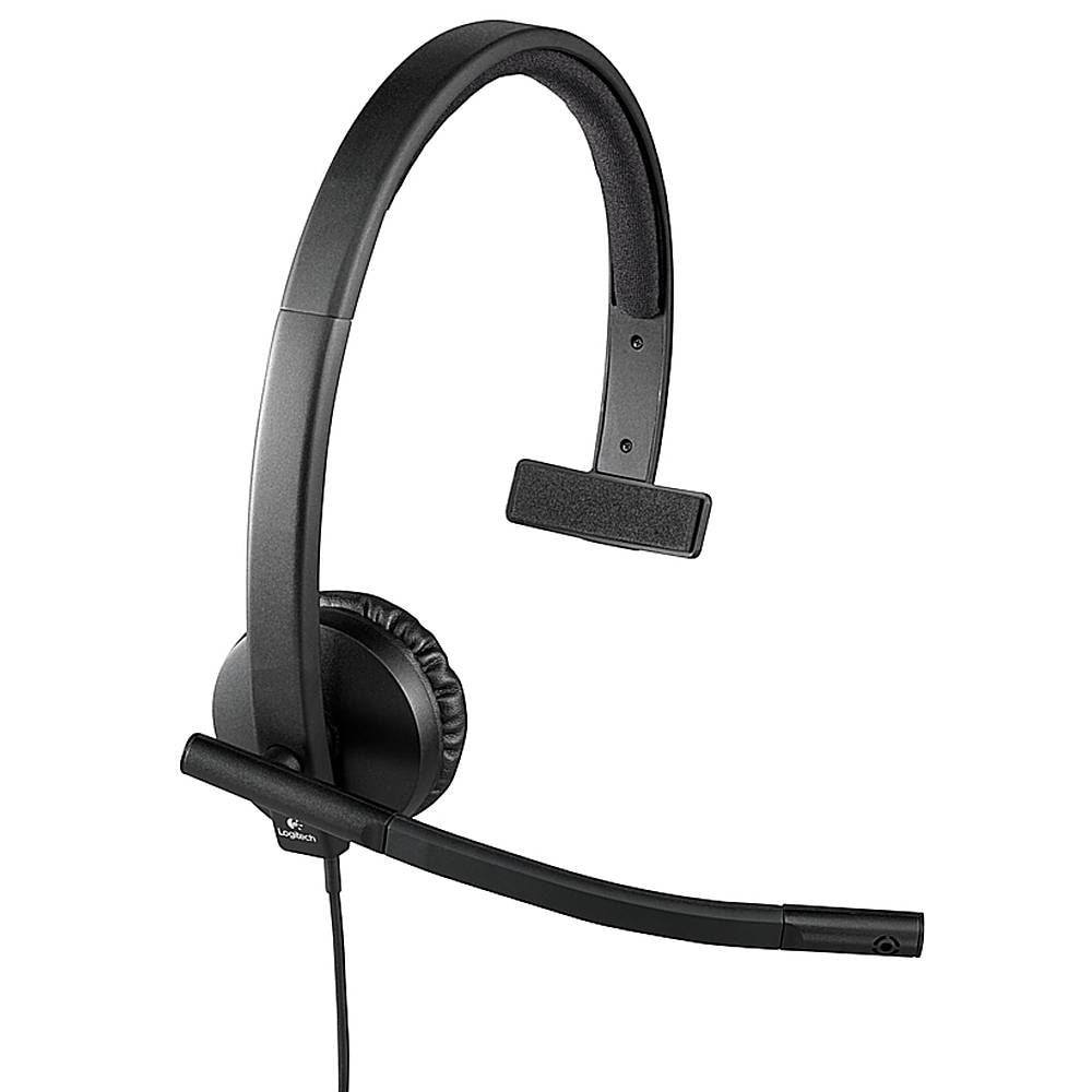 Logitech - H570e Mono Headset - Black_3