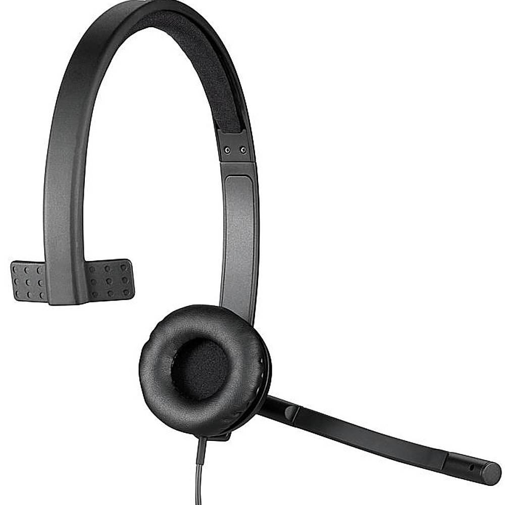Logitech - H570e Mono Headset - Black_4