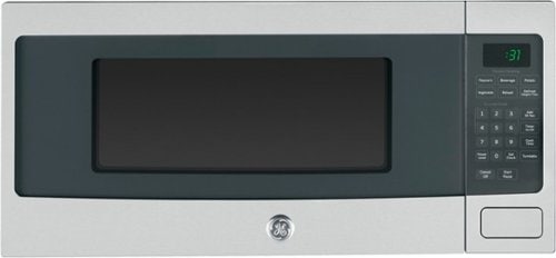 GE - Profile Series 1.1 Cu. Ft. Mid-Size Microwave with Sensor Cooking - Stainless steel_0