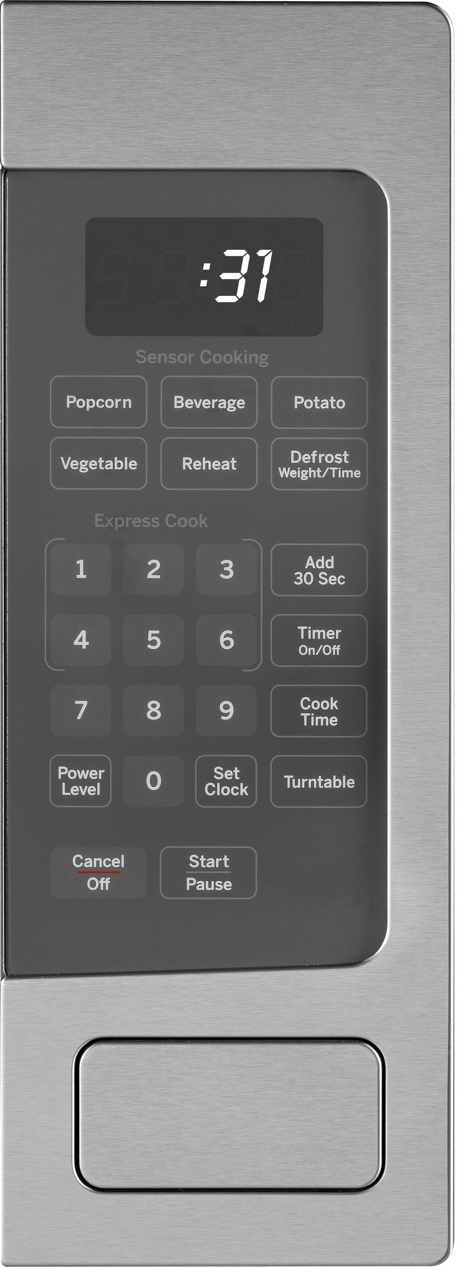 GE - Profile Series 1.1 Cu. Ft. Mid-Size Microwave with Sensor Cooking - Stainless steel_6