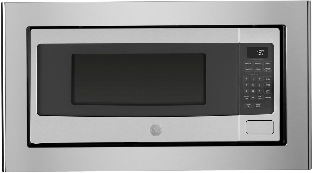 GE - Profile Series 1.1 Cu. Ft. Mid-Size Microwave with Sensor Cooking - Stainless steel_4