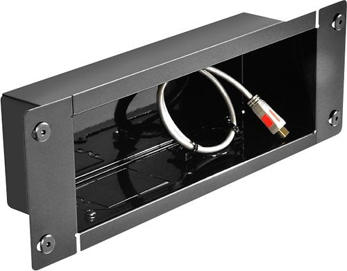 Peerless-AV - Recessed Cable Management and Power Storage Accessory Box - Black_0
