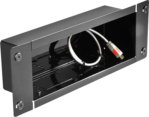 Peerless-AV - Recessed Cable Management and Power Storage Accessory Box - Black_1