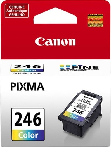 Canon - 246 Standard Capacity - Color (Dye-Based Cyan, Dye-Based Magenta, Dye-Based Yellow) Ink Cartridge - Multi_0