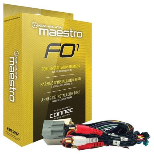 Maestro - Installation Harness for Select 2006 and Later Ford, Lincoln, Mazda and Mercury Vehicles - Black_0