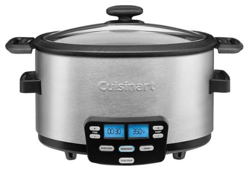Cuisinart - Cook Central 4-Quart Multicooker - Stainless Steel_0