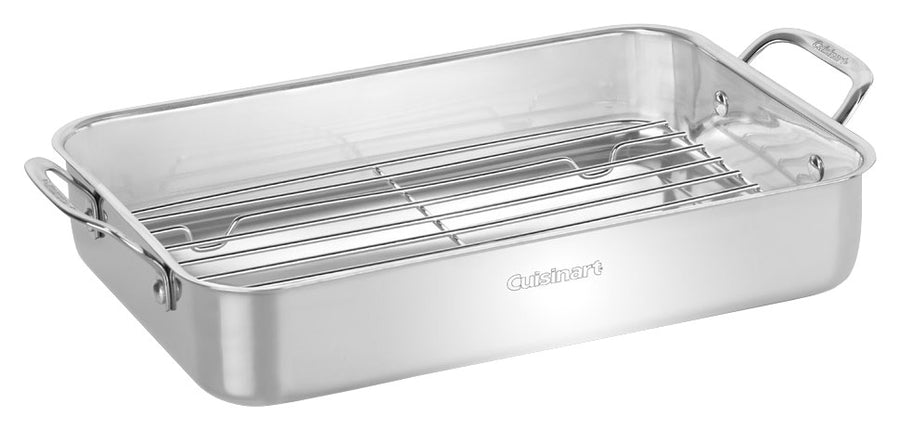 Cuisinart - Chef's Classic Lasagna Pan - Stainless-Steel_0
