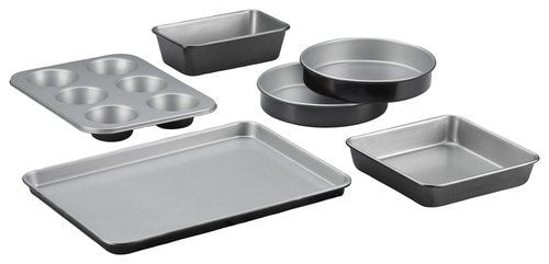 Cuisinart - Chef's Classic 6-Piece Bakeware Set - Silver_0
