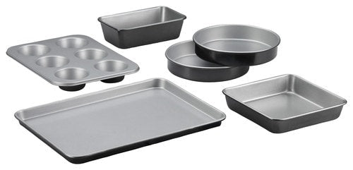 Cuisinart - Chef's Classic 6-Piece Bakeware Set - Silver_1