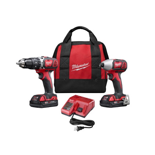 M18 Cordless LITHIUM-ION 2-Tool Combo Kit - Hammer Drill & Impact Driver_0