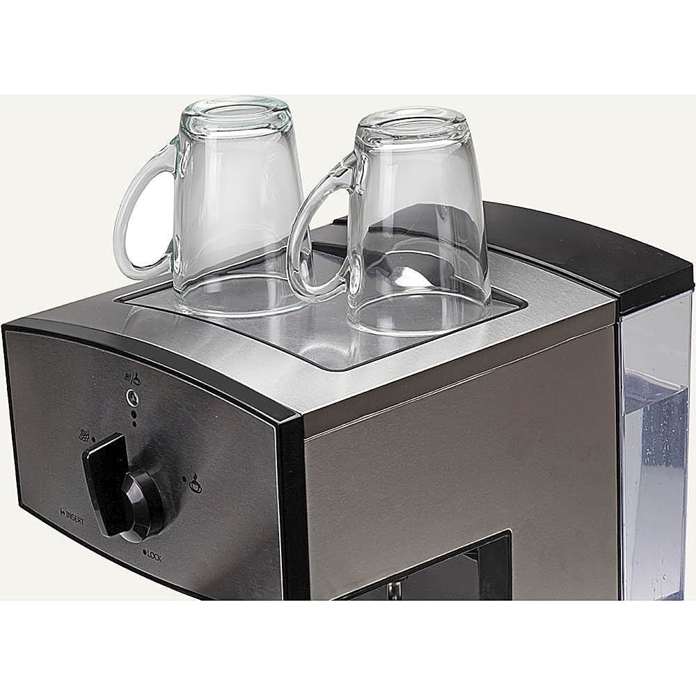 Capresso - EC50 Espresso Machine with 15 bars of pressure and Milk Frother - Stainless Steel_4