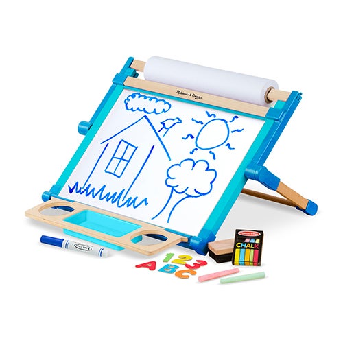 Deluxe Double Sided Tabletop Easel Ages 3+ Years_0