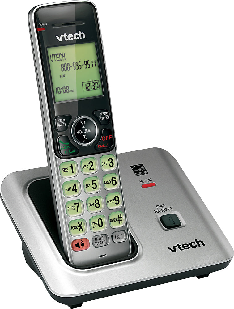 VTech - Cordless Phone with Caller ID/Call Waiting - Silver_0