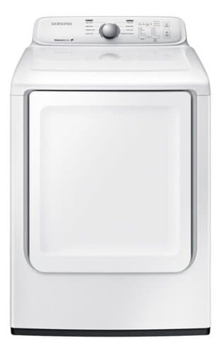 Samsung - 7.2 Cu. Ft. Electric Dryer with 8 Cycles - White_0