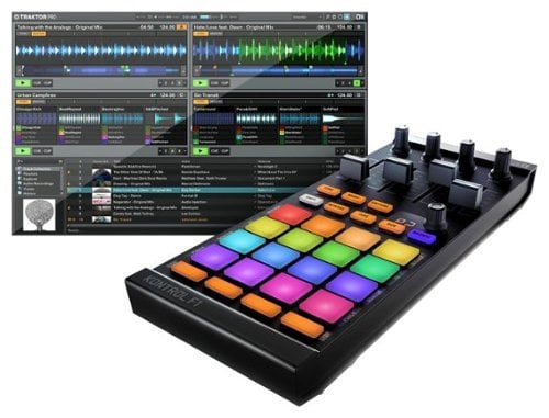 Native Instruments - TRAKTOR KONTROL F1 DJ Controller - Black_0