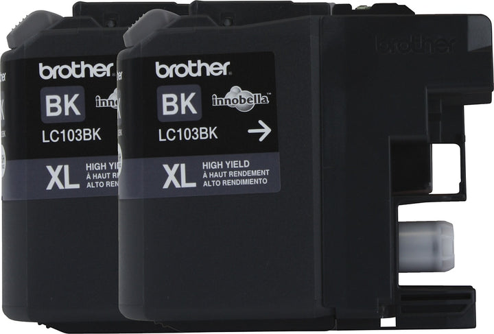 Brother - LC1032PKS XL High-Yield 2-Pack Ink Cartridges - Black_2