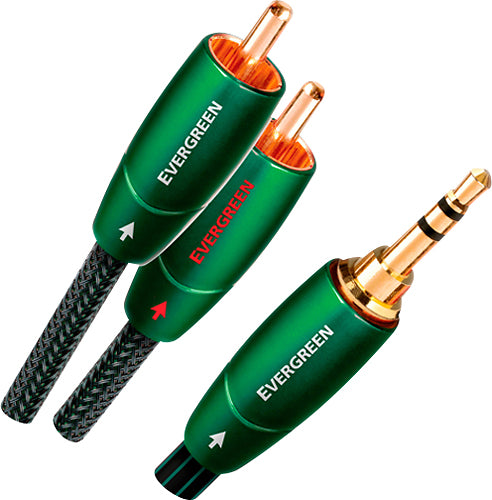 AudioQuest - Evergreen 3.3' Analog Interconnect Cable - Green_2