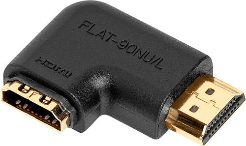 AudioQuest - 90° HDMI Adapter - Black_0