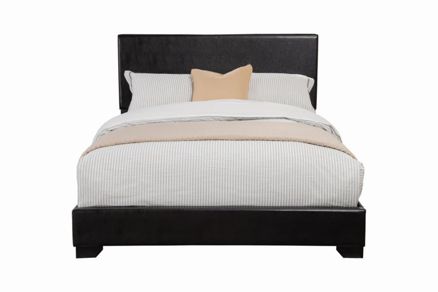 Conner Full Upholstered Panel Bed Black_2