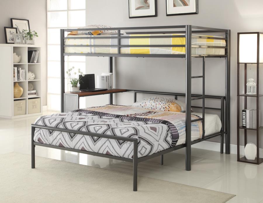 Fisher Full Metal Bed Gunmetal_1